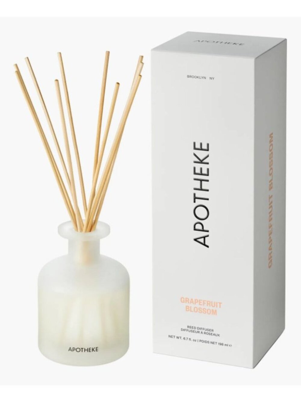 Apotheke Exclusive Series Grapefruit Blossom Reed Diffuser New in Box | SOLD OUT